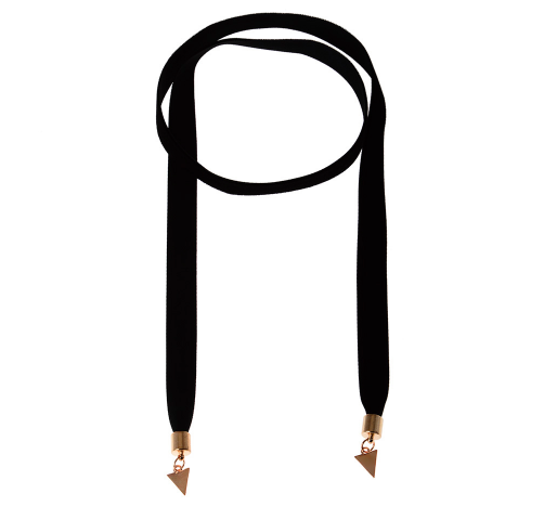 Black Ribbon Chokers Necklace