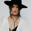 Long Black Velvet Wrap Choker Necklace