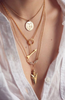 Multi Layer Sexy Circular Arrow Angel Wing Necklace